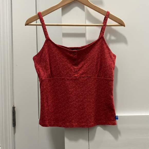 NWT Y2K Vintage dELiA*s Ditsy Print Tank Top Size S - Picture 2 of 7